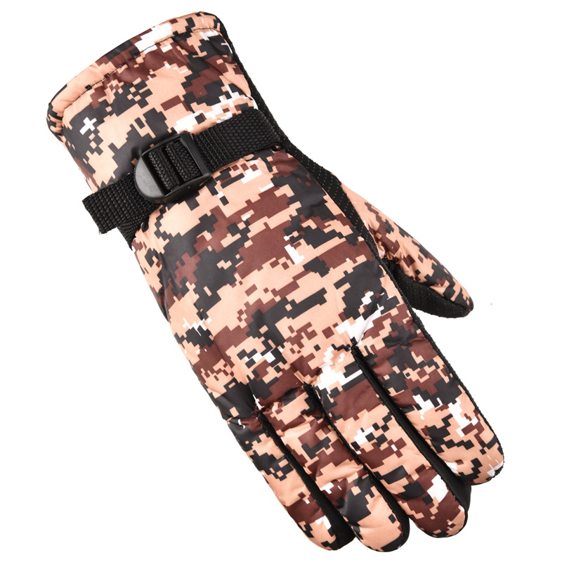 バイク　グローブ 迷彩柄メッシュ通気性バイクグローブ