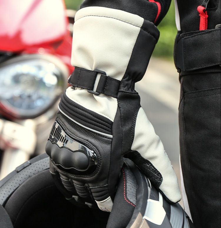 非表示バイクグローブ メッシュ 四季対応 防護バイクグローブ