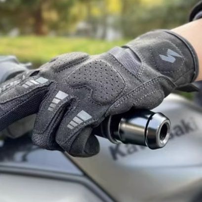バイク　グローブ 通気性抜群プロテクト手袋