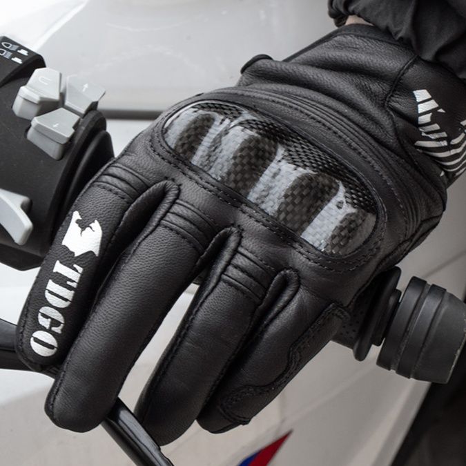 バイク　グローブ プロテクト構造本革バイクグローブ