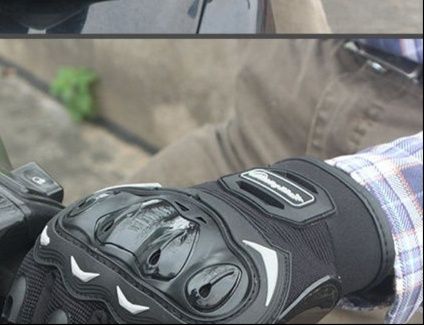 バイク　グローブ 衝撃吸収プロテクトメッシュグローブ