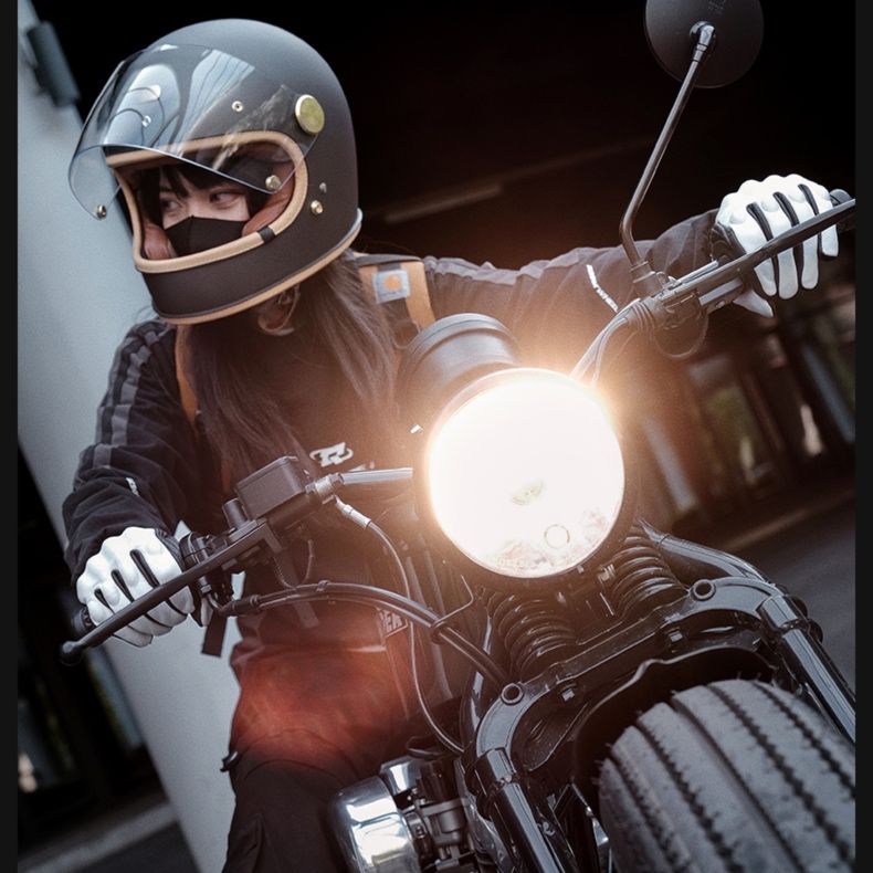 バイク　グローブ プロ仕様本革防護二重構造バイク手袋