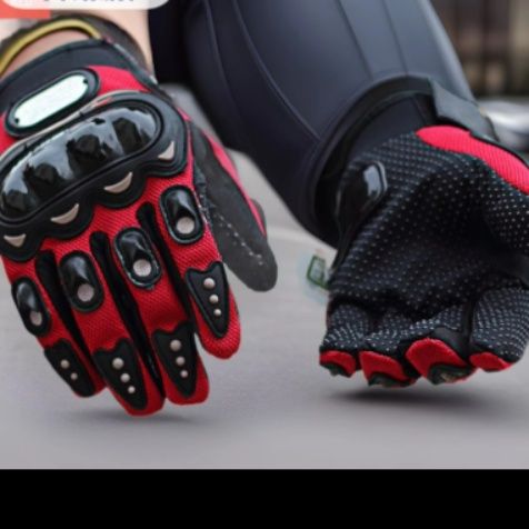 バイク　グローブ 全指耐摩擦バイクグローブメッシュ通気性手袋