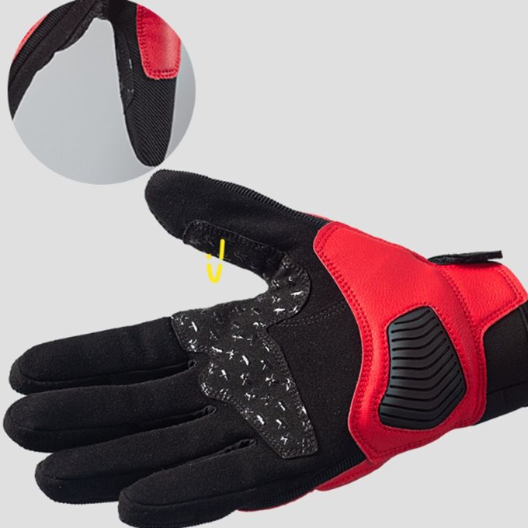 バイク　グローブ 通気性抜群メッシュ素材二輪車用保護手袋