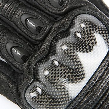 バイク　グローブ プロテクター付き本革ライディング手袋