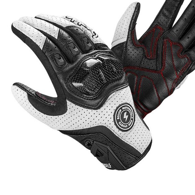 バイク　グローブ プロテクション装備革製バイクグローブ