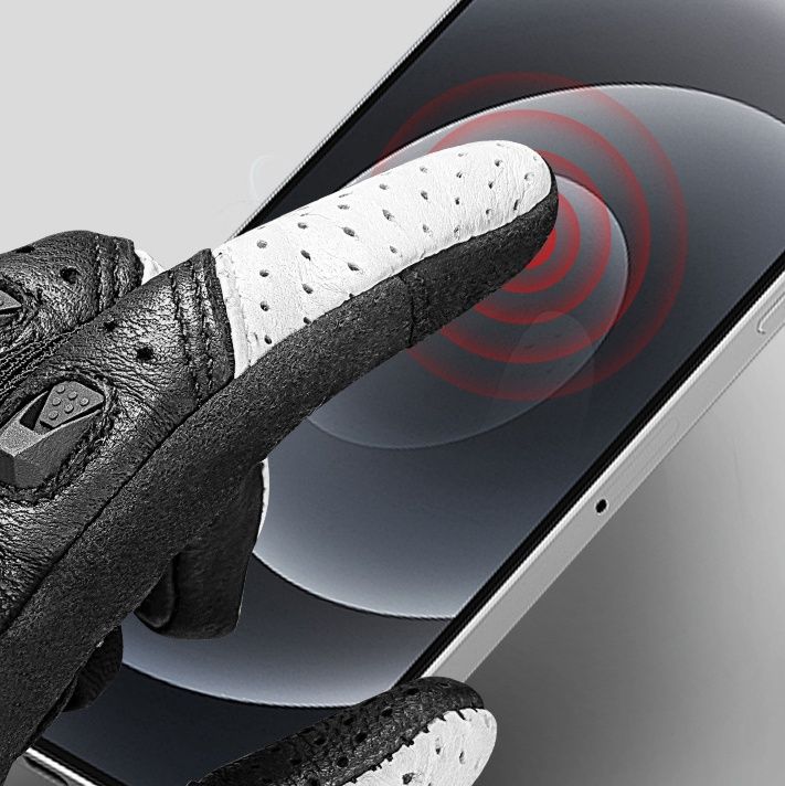 バイク　グローブ プロテクション装備革製バイクグローブ