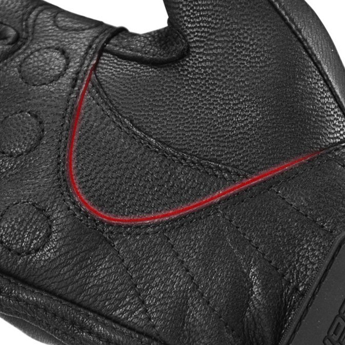 バイク　グローブ 本格牛革製プロテクション機能付きライダーグローブ