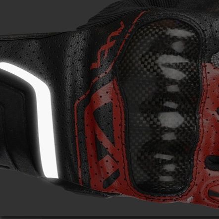 バイク　グローブ 炭素繊維強化ナックルプロテクター付き本革バイクグローブ