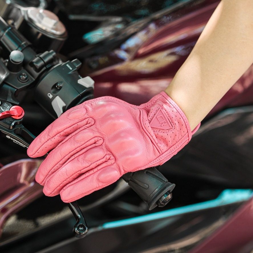 バイク　グローブ 本革製ライディング用バイクグローブクラシックモデル