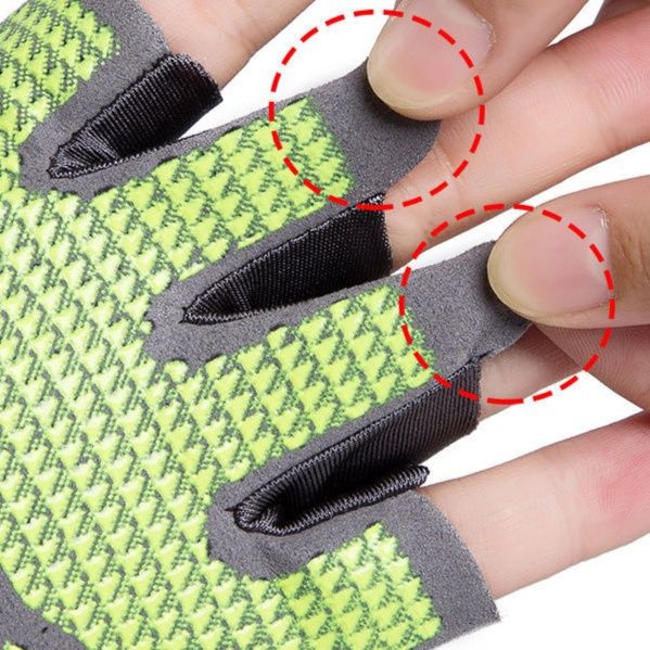 バイク　グローブ 通気性抜群指切りバイクグローブ