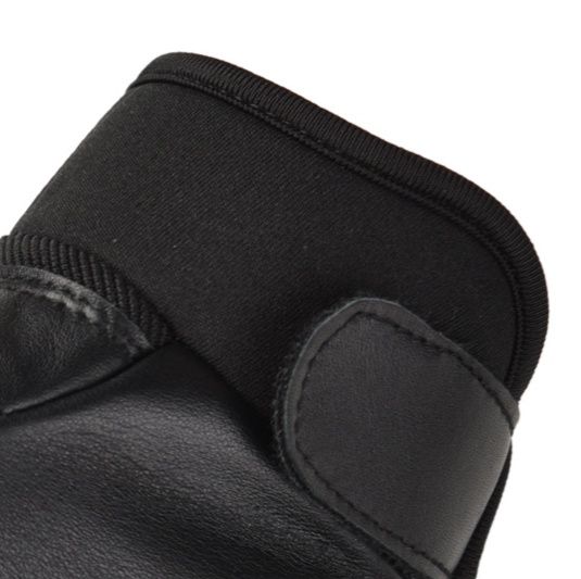 バイク　グローブ 硬質保護板付き本革バイクグローブ