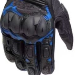 バイク　グローブ 本革製高機能長指バイクグローブ