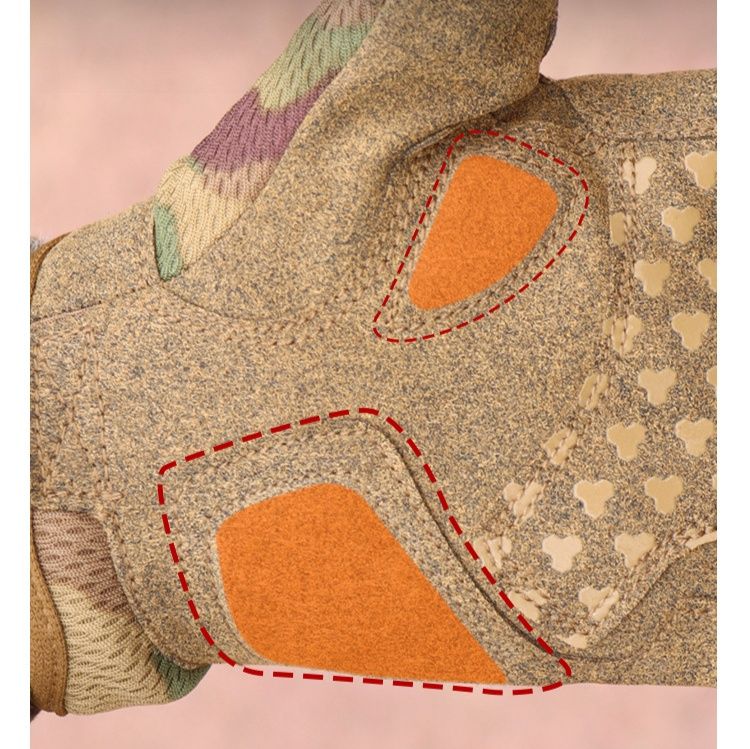 バイクグローブ 迷彩柄タクティカル仕様　革製