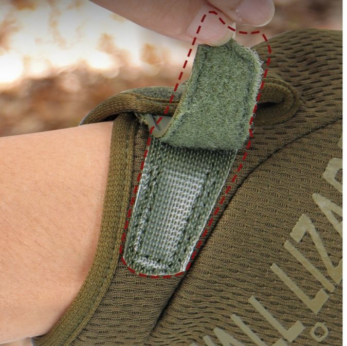 バイクグローブ 迷彩柄タクティカル仕様　革製