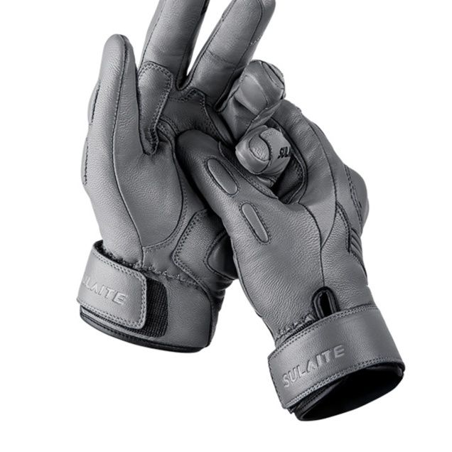 バイクグローブ 本革製ナックルガード付きフルプロテクションバイク用手袋