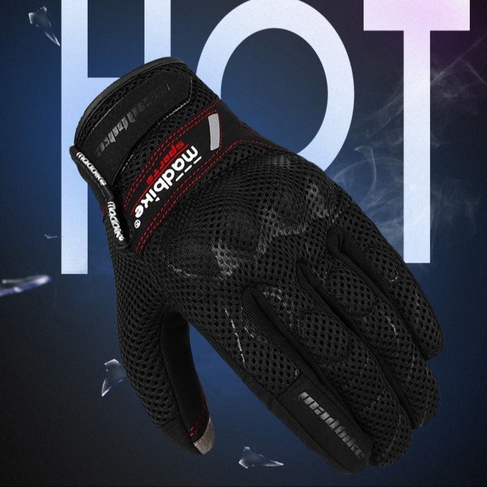 バイクグローブ 通気性抜群メッシュ仕様バイクグローブ
