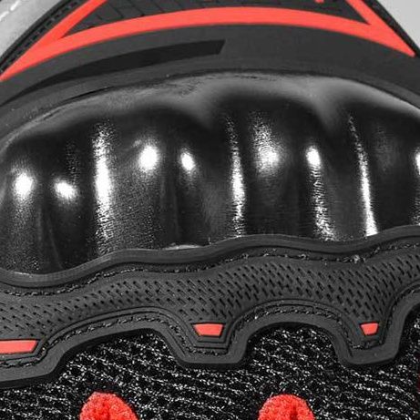 バイクグローブ 硬質プロテクター付きメッシュバイクグローブ