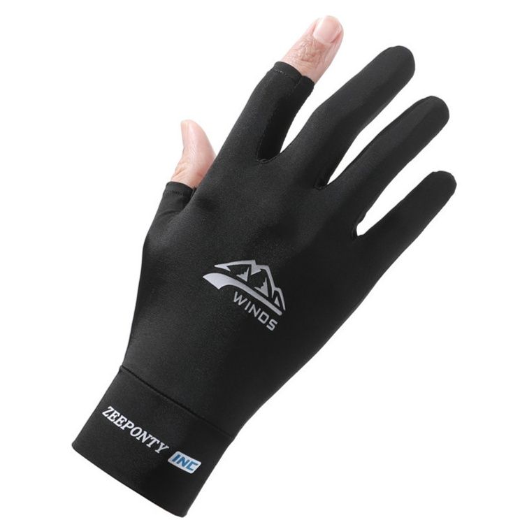 バイク　グローブ 三本指オープン型バイク用インナーグローブ