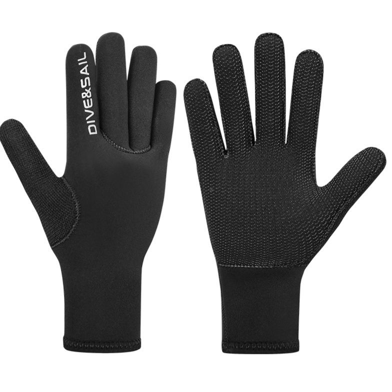 バイク　グローブ 滑り止め付き防寒インナーグローブ