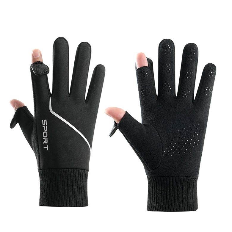 バイク　グローブ 指先自由設計通気性抜群インナーグローブ