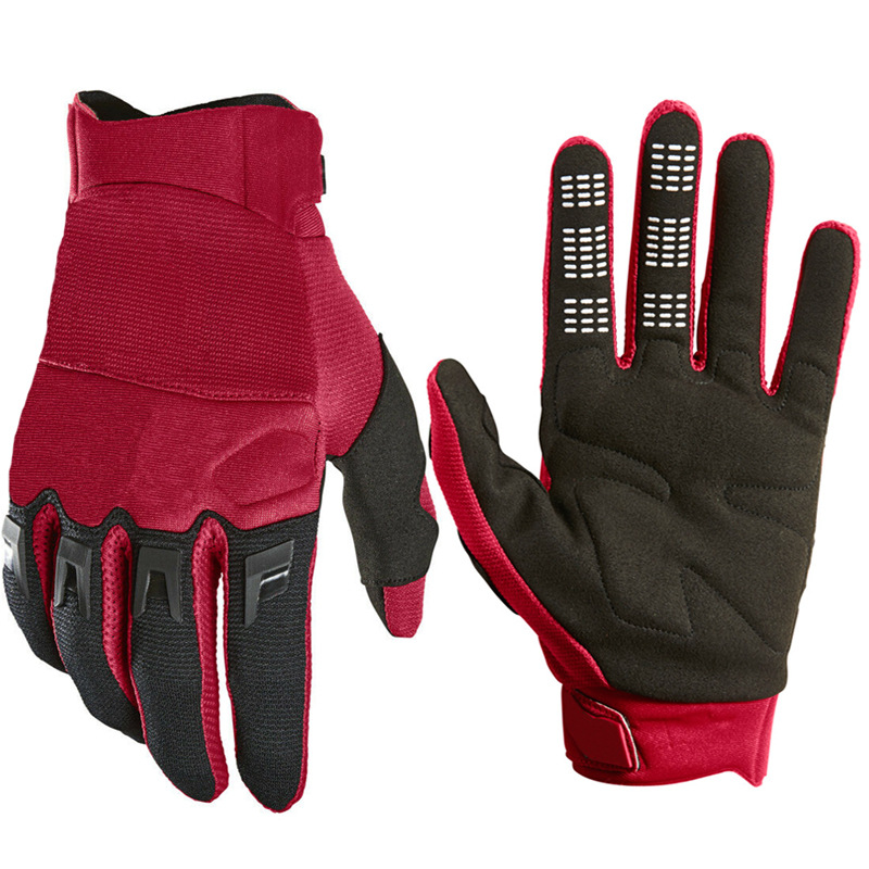 バイクグローブ 本革 フルフィンガー型バイク用プロテクショングローブ