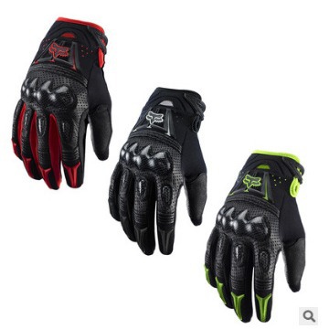 バイク　グローブ 革製保護強化バイクグローブ