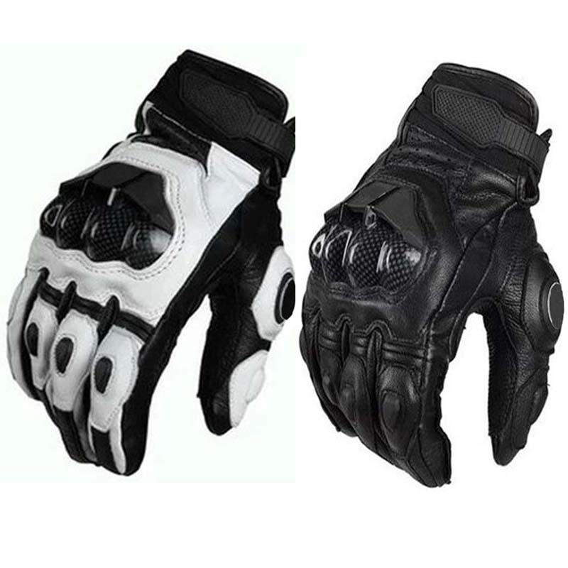 バイク　グローブ 本革製高機能防護バイクグローブ
