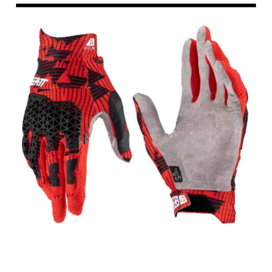 バイク　グローブ 本革パーム使用通気性抜群滑り止め付バイク用グローブ