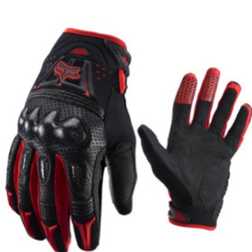 バイク　グローブ 革製保護強化バイクグローブ