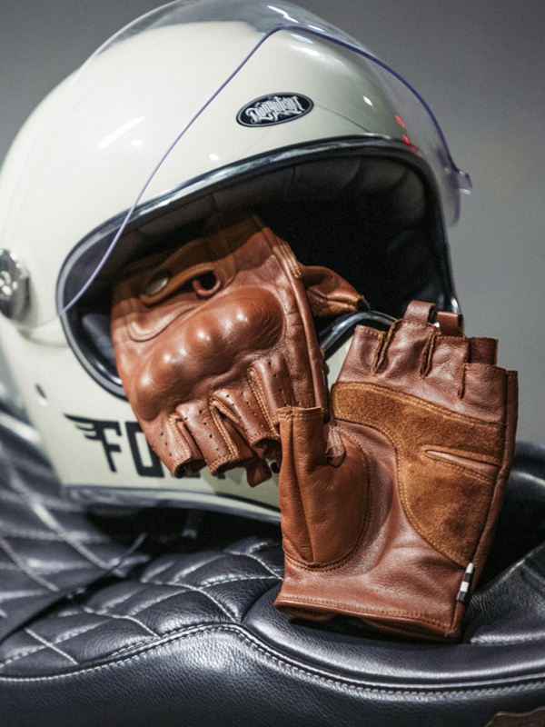 バイク　グローブ 職人仕立てナックルプロテクター
