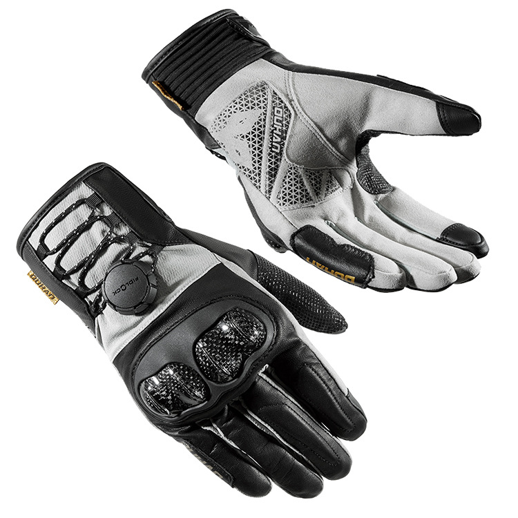 バイク　グローブ プロテクター付き本革バイクグローブ