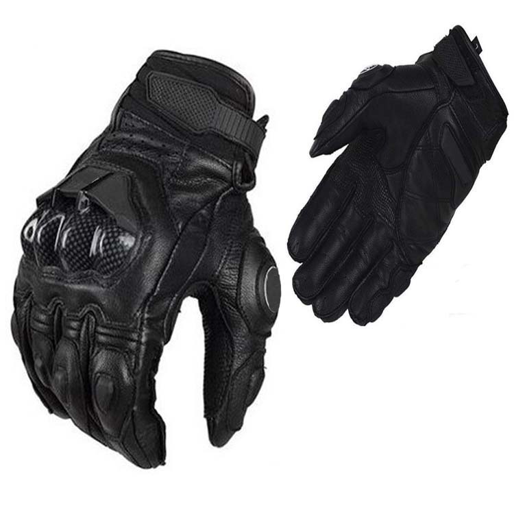 バイク　グローブ 本革製高機能防護バイクグローブ