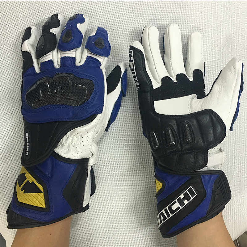 バイク　グローブ プロテクション装備本格革製バイクグローブ