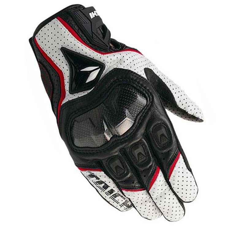 バイクグローブ 本革　ハードプロテクター装備ライディンググローブ