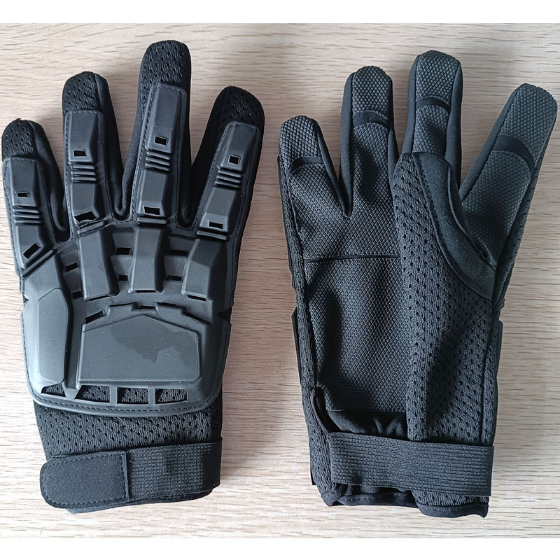 バイク　グローブ 革製ハードプロテクター装備型バイクグローブ