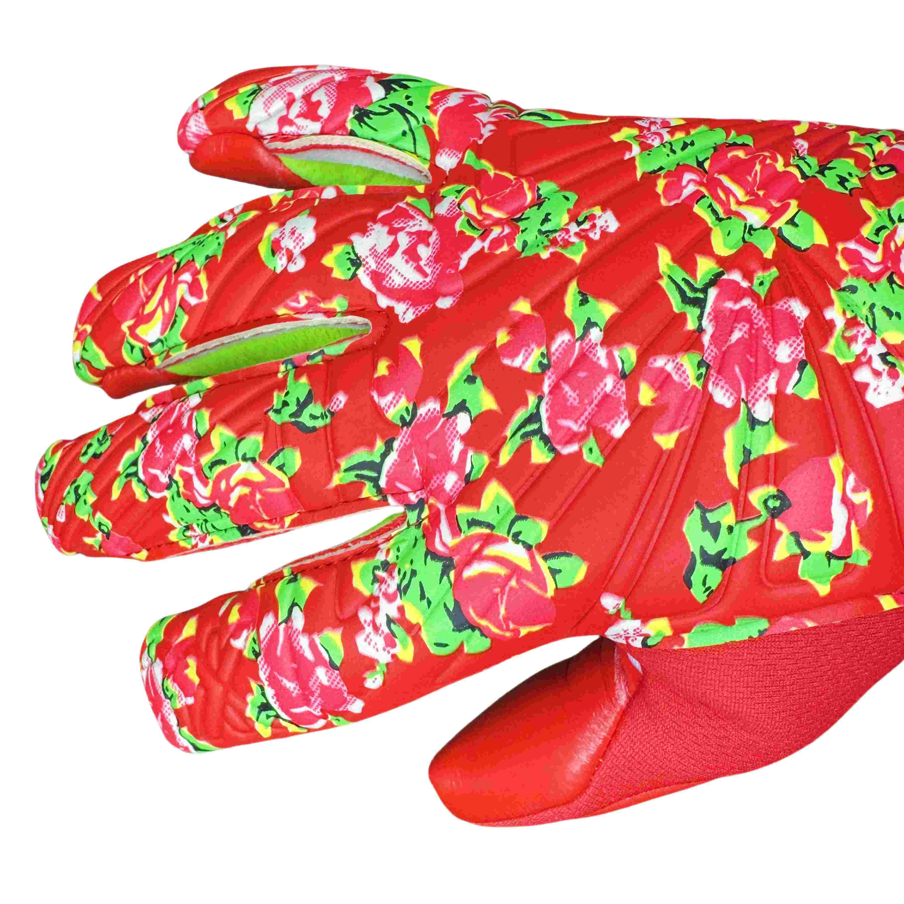 バイク　グローブ 花柄ライディングメッシュグローブ
