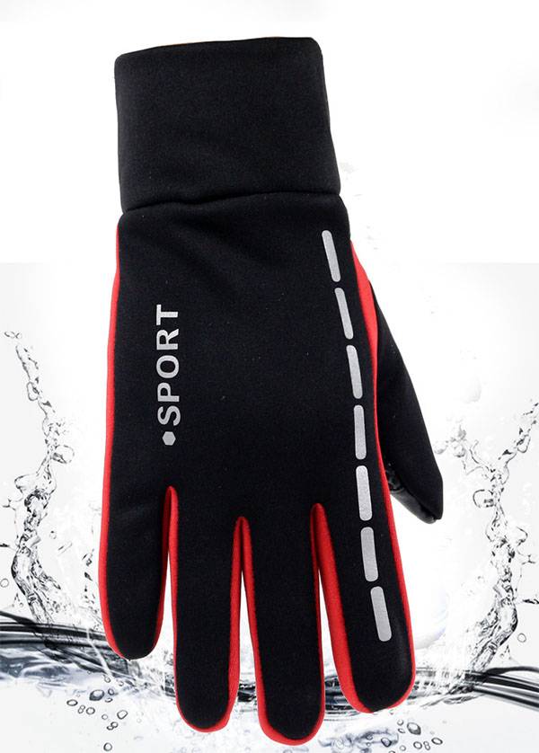 バイク　グローブ 革製バイク用防水防寒グローブ防風手袋