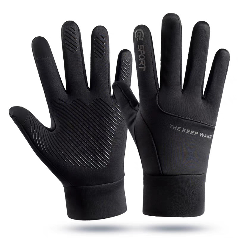 バイク　グローブ 防寒保温機能付き滑り止め加工インナーグローブ