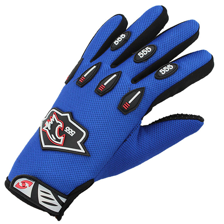 バイク　グローブ 本革使用プロテクター付きライディンググローブ