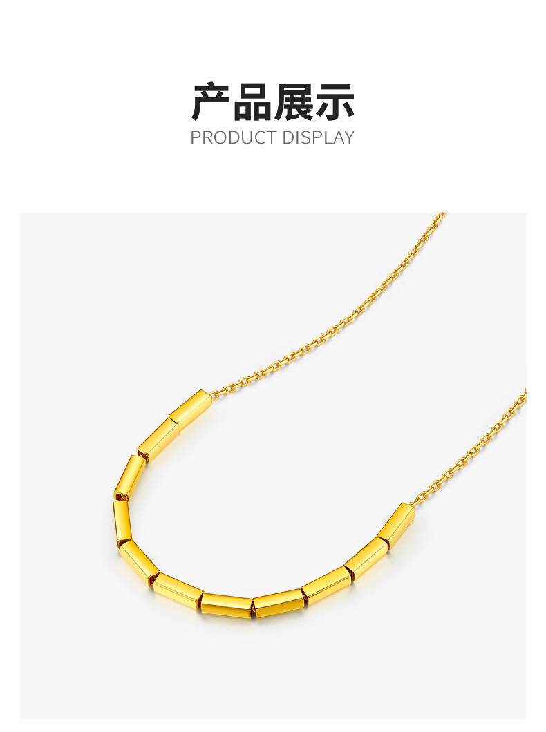 金 ネックレス 二連重ね付け粒玉チェーンネックレス