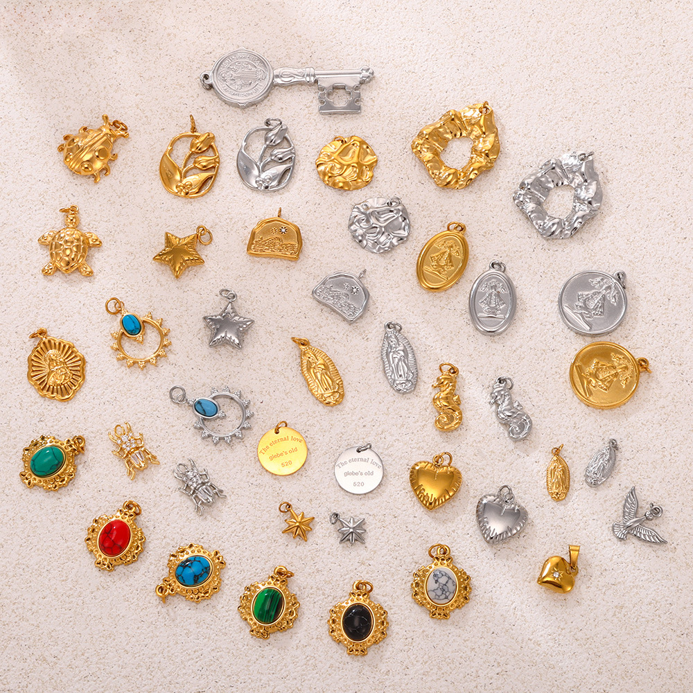 金 ネックレス ご神聖チャームペンダントコレクション