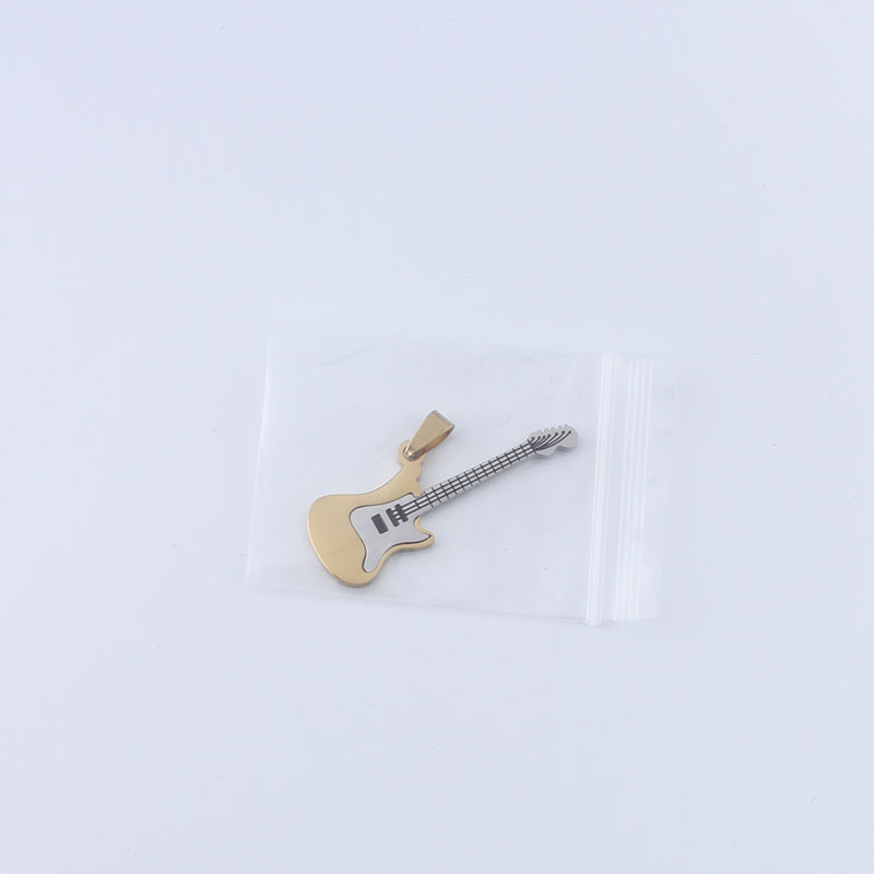 ゴールドアクセサリー ギターモチーフ ネックレス