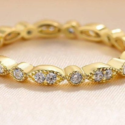 ゴールドアクセサリー レディース シンプル リング 指輪 ジュエリー アクセサリー アクセ