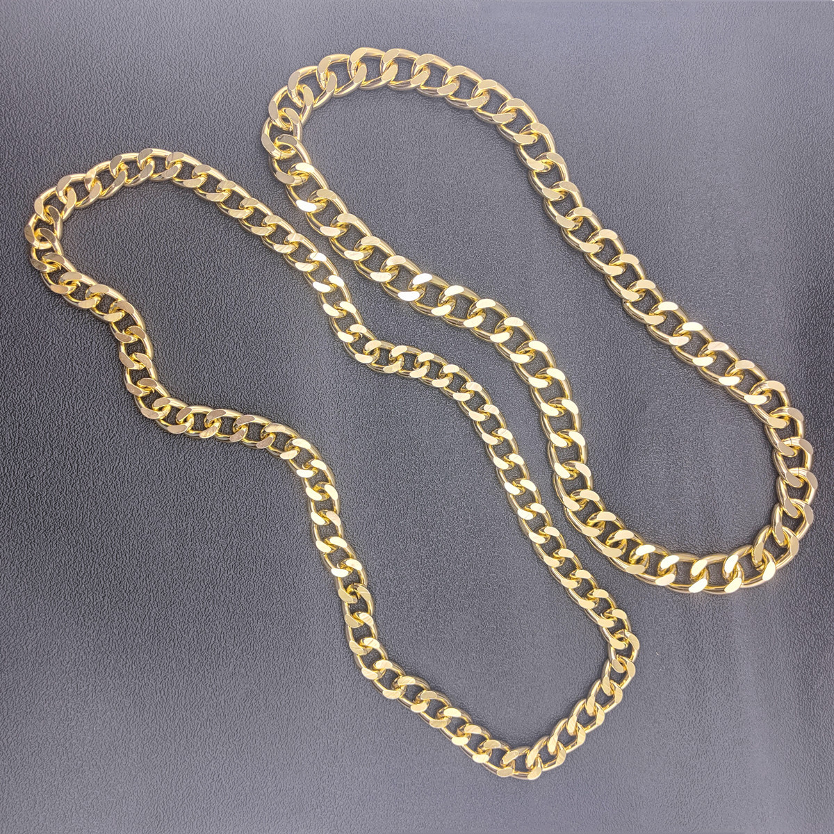 ゴールドアクセサリー 太チェーン重厚感喜平ネックレス