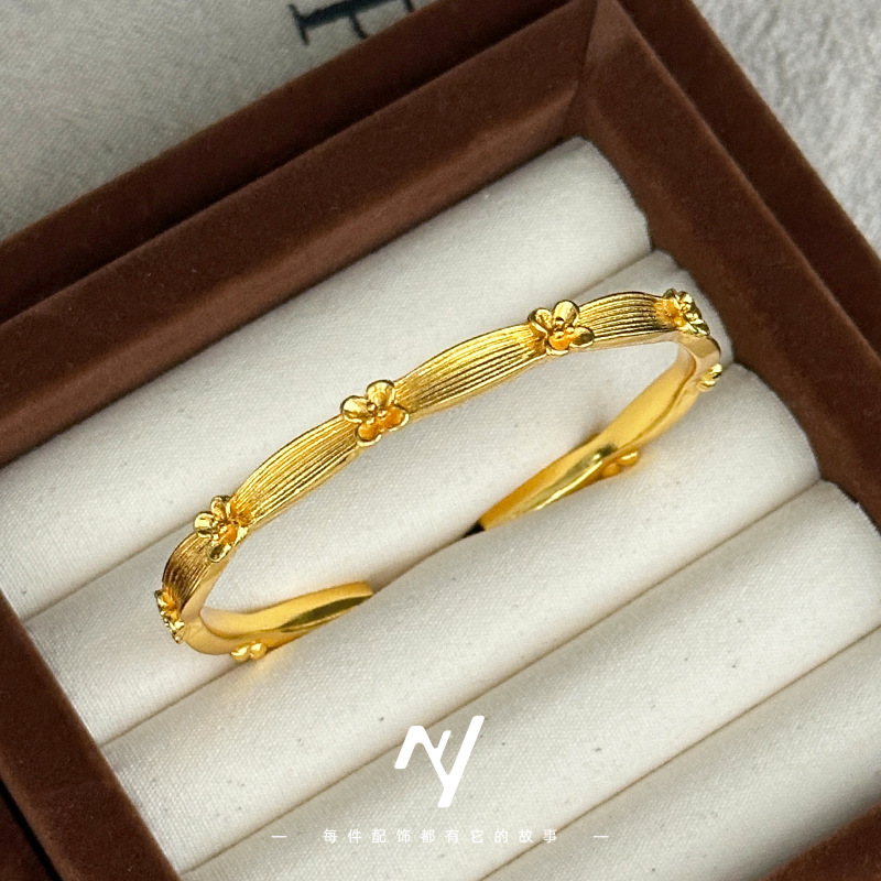 ゴールドアクセサリー ブレスレット アクセサリー 腕輪 シンプル 上品 バングル