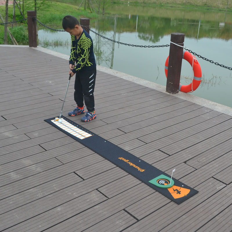 ゴルフ練習器具 距離感覚養成型パッティング練習マット