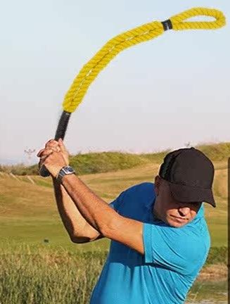 ゴルフ練習器具 スイング軌道矯正トレーニング補助具