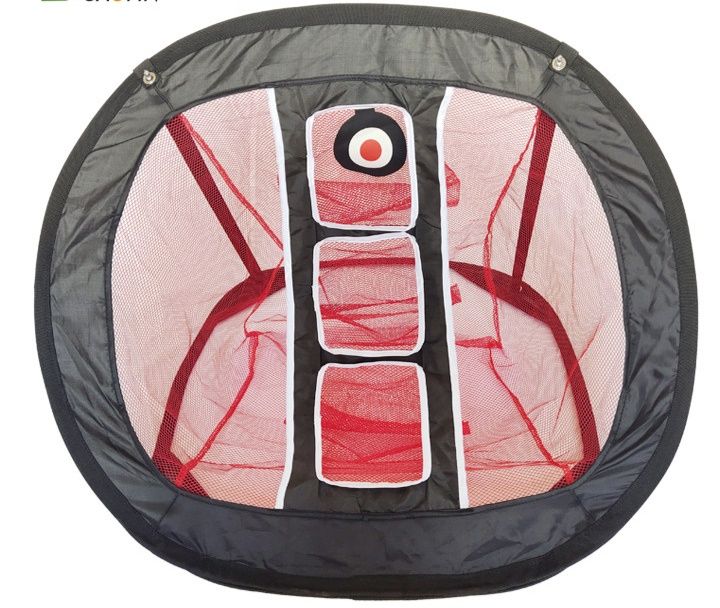 ゴルフ練習器具 三段階標的付き折り畳み式アプローチ目標網