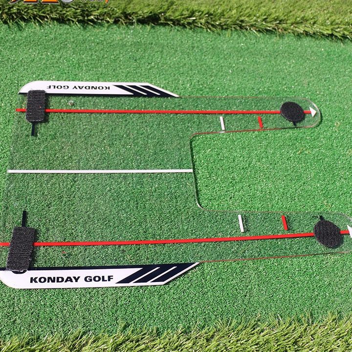 ゴルフ練習器具 真っ直ぐ打てる軌道矯正パター練習ガイド
